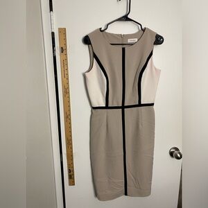 Calvin Klein Sleeveless Sheath - 4